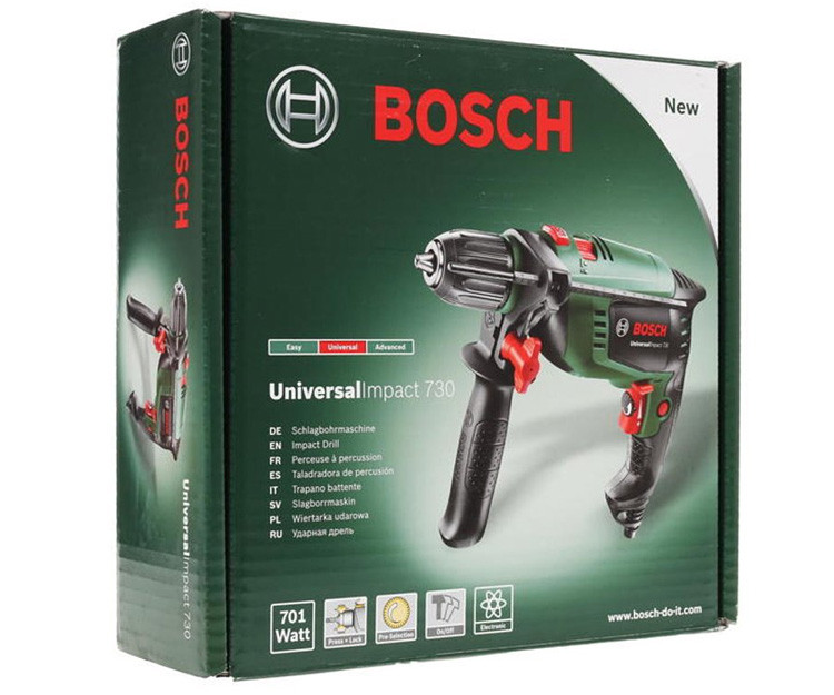 Ударная дрель BOSCH UniversalImpact 730