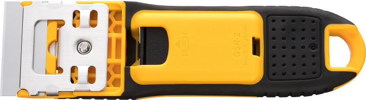 Скребок OLFA OL-GSR-2 предназначен для зачистки стеклянных поверхностей от различных загрязнений. Подходит для очистки стекла и небольших помещений на кухне. Компактный скребок OLFA GSR-2 удобен тем