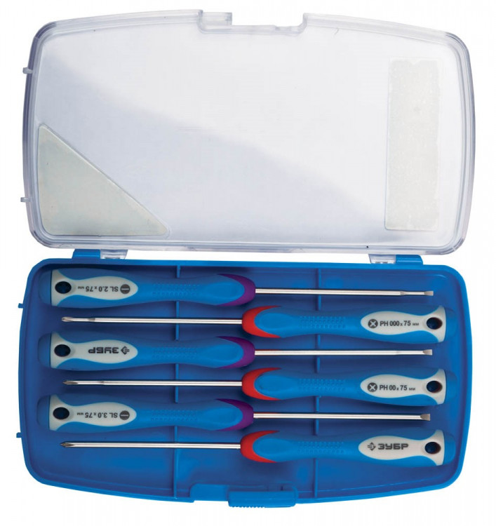 Набор отверток для точных работ TX-6 ЗУБР 25658-H6