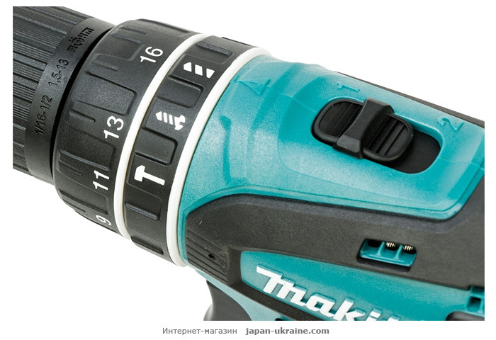Аккумуляторный ударный шуруповерт MAKITA DHP456RFJ