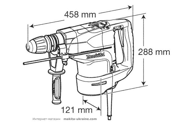 Перфоратор MAKITA HR4501C