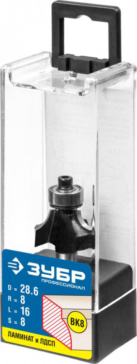 Фреза кромочная калевочная ЗУБР 28784-28.6