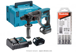 Аккумуляторный перфоратор MAKITA DHR202RFJ (B-12332)