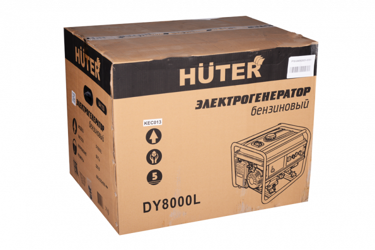 Портативный бензогенератор HUTER DY8000L