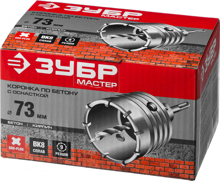 Буровая коронка ЗУБР 29211-73