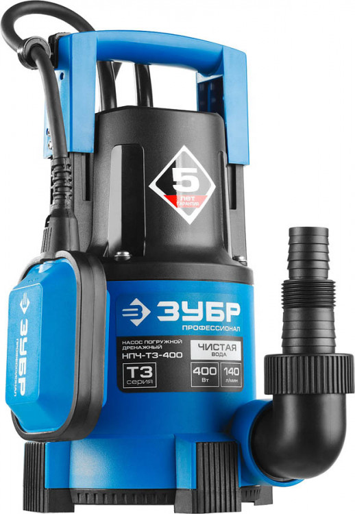 Насос погружной дренажный для чистой воды НПЧ-Т3-400