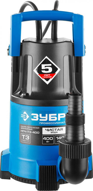 Насос погружной дренажный для чистой воды НПЧ-Т3-400