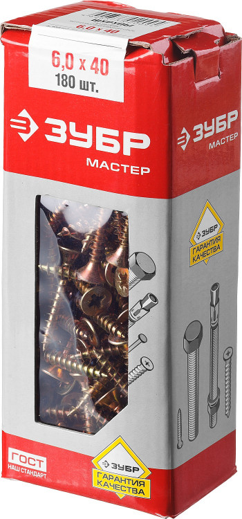 Саморезы универсальные ЗУБР 4-300391-60-040