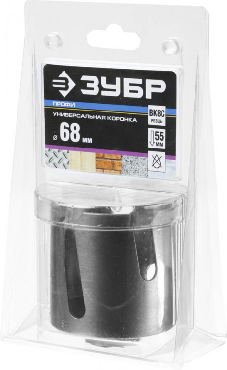 Универсальная коронка ЗУБР 29514-68