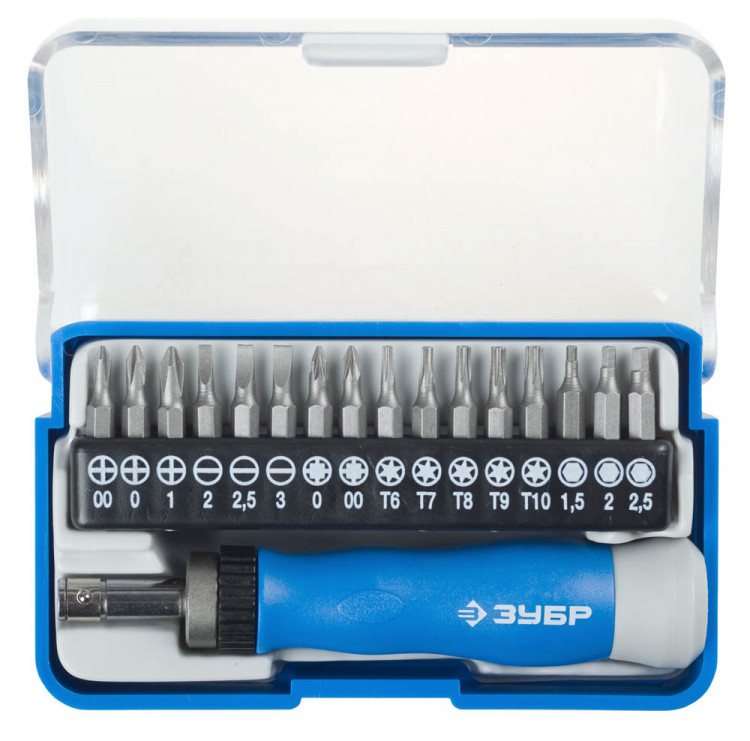 Набор отверток ЗУБР 25626-H17