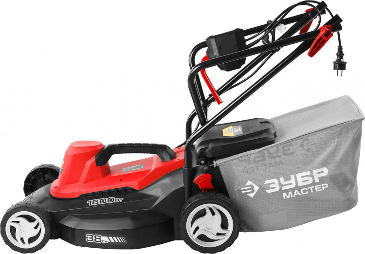 Газонокосилка электрическая ЗУБР ЗГКЭ-38-1600