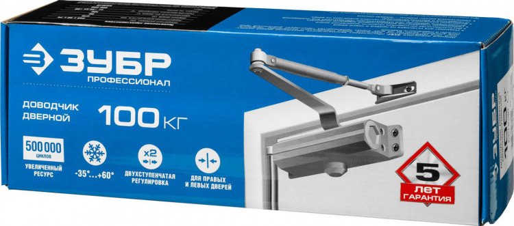 Доводчик дверной ЗУБР 37911-100