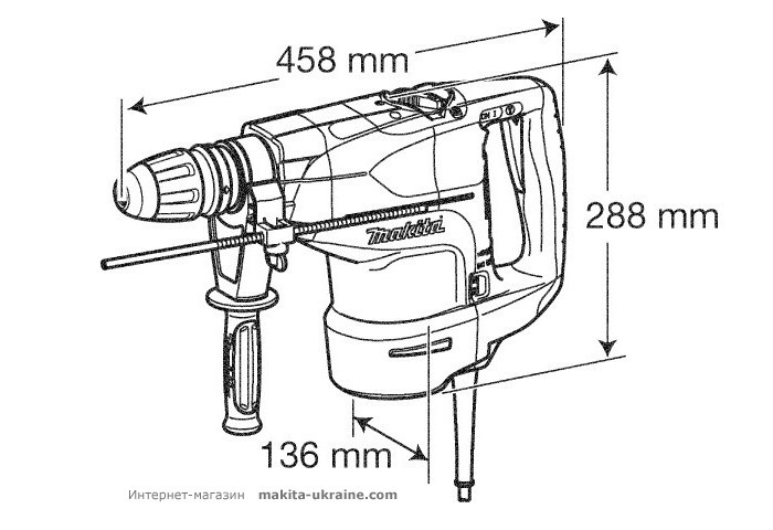Перфоратор MAKITA HR4511C