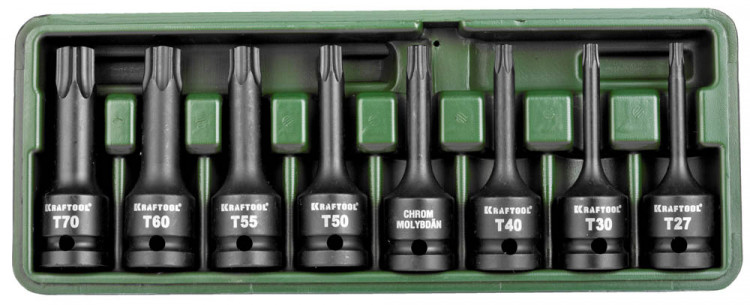 Набор ударных торцовых головок KRAFTOOL 27952-H8