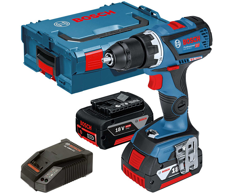 Аккумуляторная дрель-шуруповерт BOSCH GSR 18V-60 C