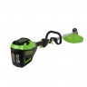 Триммер аккумуляторный Greenworks GD60LT, 60V, 40 см, без АКБ и ЗУ