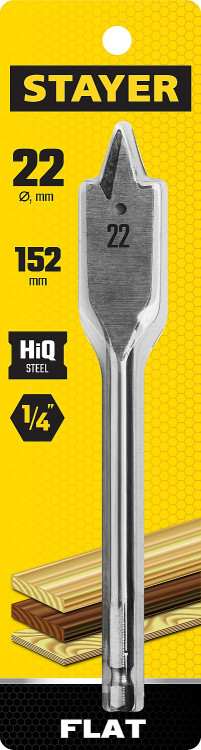 Сверло по дереву перовое STAYER 2950-22_z01