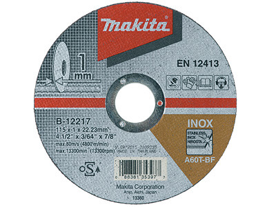 Отрезной диск MAKITA B-12217