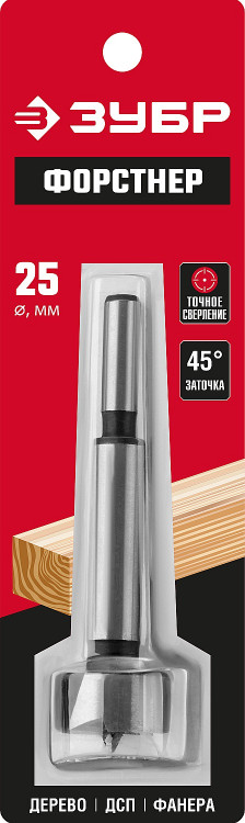 Сверло Форстнера по дереву ЗУБР 2993-25_z01