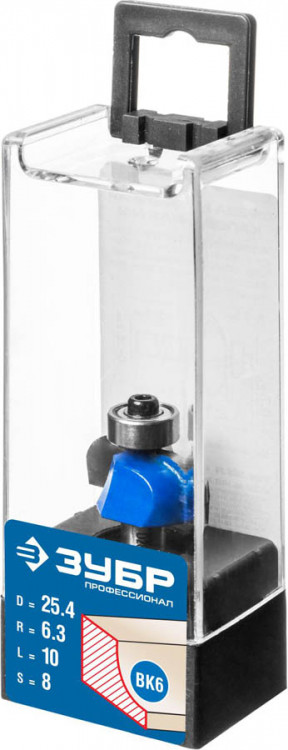 Фреза кромочная калевочная ЗУБР 28702-25.4