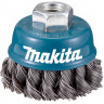 Чашечная щетка c витой проволки 75 мм MAKITA D-24131