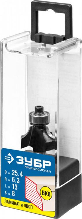 Фреза кромочная калевочная ЗУБР 28784-25.4