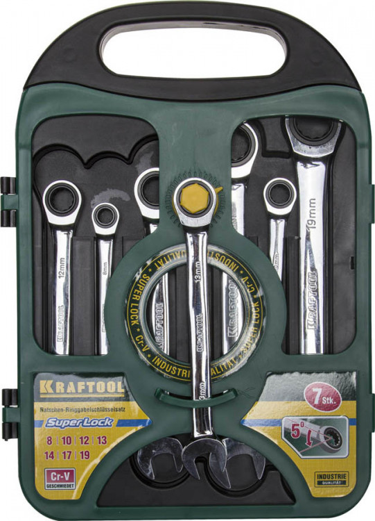 Набор комбинированных гаечных ключей KRAFTOOL 27235-H7_z01