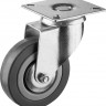 Колесо поворотное ЗУБР 30956-75-S применяются для перемещения тележек и легковесного оборудования. Рекомендуется для полов с неровностями и препятствиями