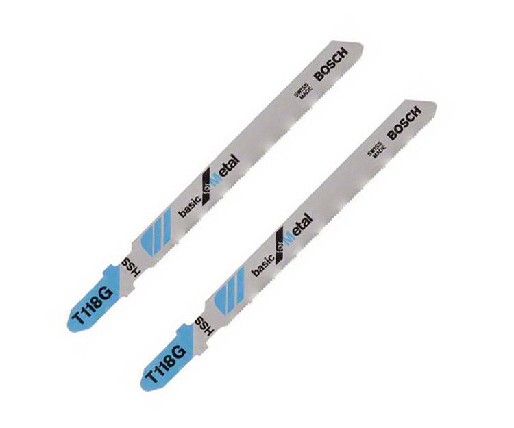 Пильное полотно Bosch HSS T 118 G, 0,7?91 мм, 2 шт.