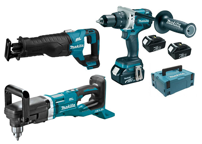 Набор аккумуляторных инструментов MAKITA SET-DDA460