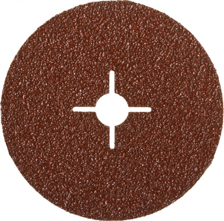 Круг шлифовальный фибровый для УШМ P24 ЗУБР P24 150х22 мм