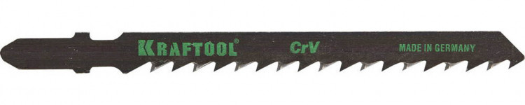 Полотна KRAFTOOL 159521-4-S5 применяются на электрическом лобзике при резке древесины