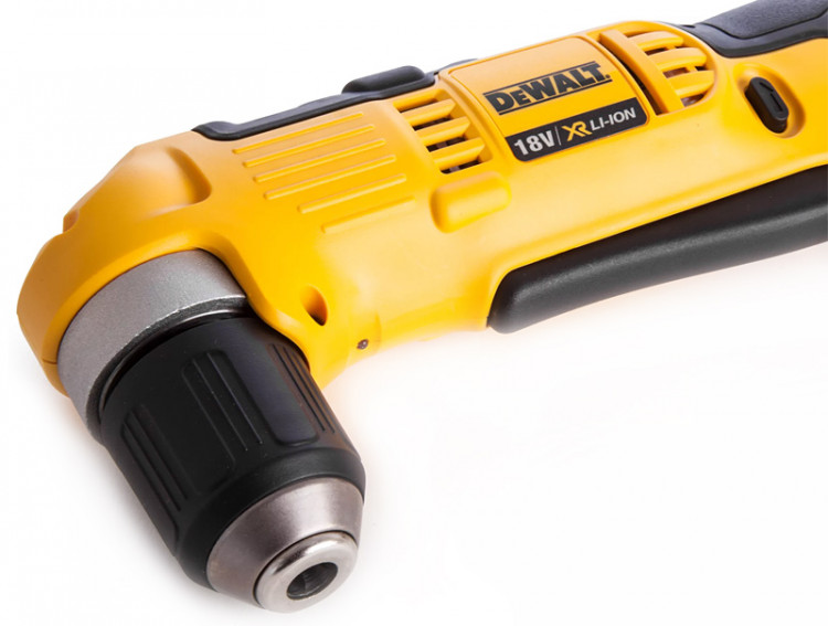 Аккумуляторная угловая дрель DeWALT DCD740N
