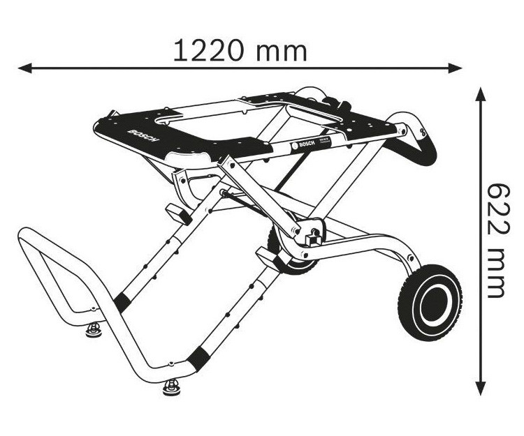 Рабочий стол BOSCH GTA 60 W