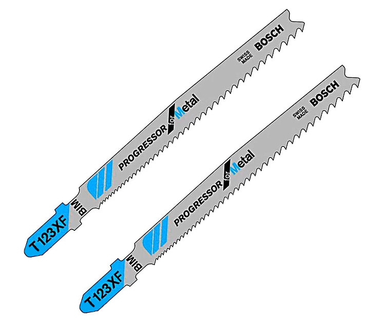 Пильное полотно Bosch HSS T 123 XF, 1,2-2,6?100 мм, 2 шт.