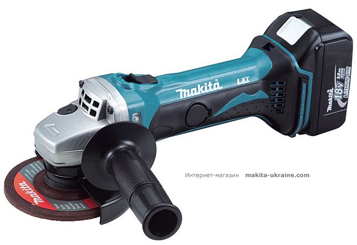 Аккумуляторная болгарка MAKITA DGA452RFJ