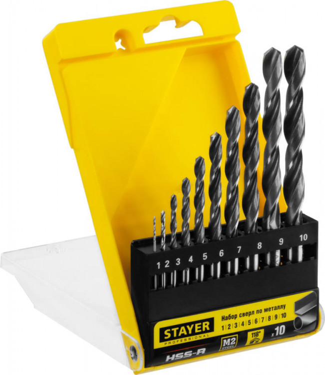 Набор сверел Stayer 29602-H10_z01