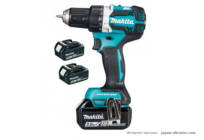Аккумуляторная дрель-шуруповерт MAKITA DDF481RT3J