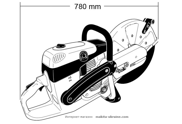 Бензорез MAKITA EK7651H
