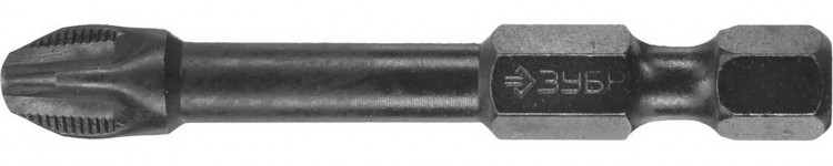 Профессиональные кованые ударные биты ЗУБР 26021-3-50-S2 предназначены для монтажа и демонтажа резьбовых соединений. Торсионная зона предорхраняет наконечник от разрушения. Надежный контакт благодаря точной геометрии. Hамагниченный шлиц обеспечивает допол