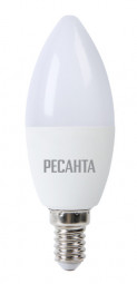 Лампа светодиодная РЕСАНТА LL-R-C37-7W-230-4K-E14