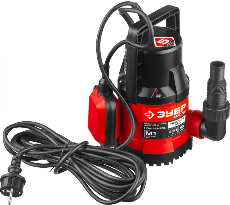 Насос погружной дренажный для чистой воды НПЧ-М1-250