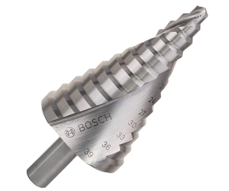 Сверло по металлу ступенчатое BOSCH HSS