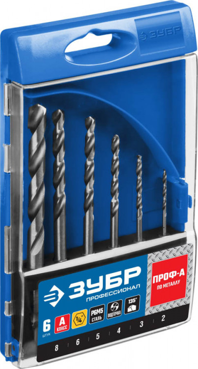 Набор сверел Зубр 29623-H6_z01