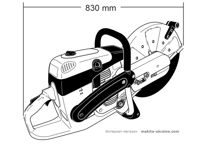 Бензорез MAKITA EK8100WS