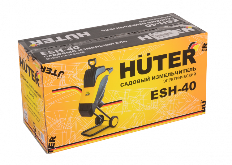 Садовый измельчитель электрический HUTER ESH-40