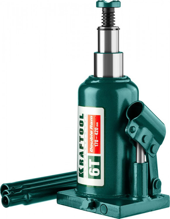 Домкрат гидравлический бутылочный KRAFTOOL 43463-6