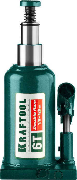 Домкрат гидравлический бутылочный KRAFTOOL 43463-6