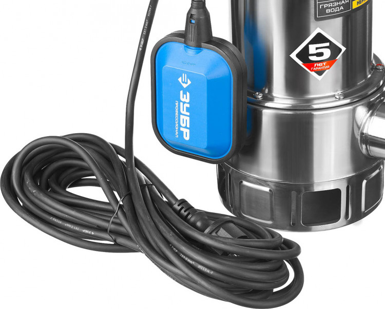Насос дренажный погружной ЗУБР НПГ-Т3-1100-С