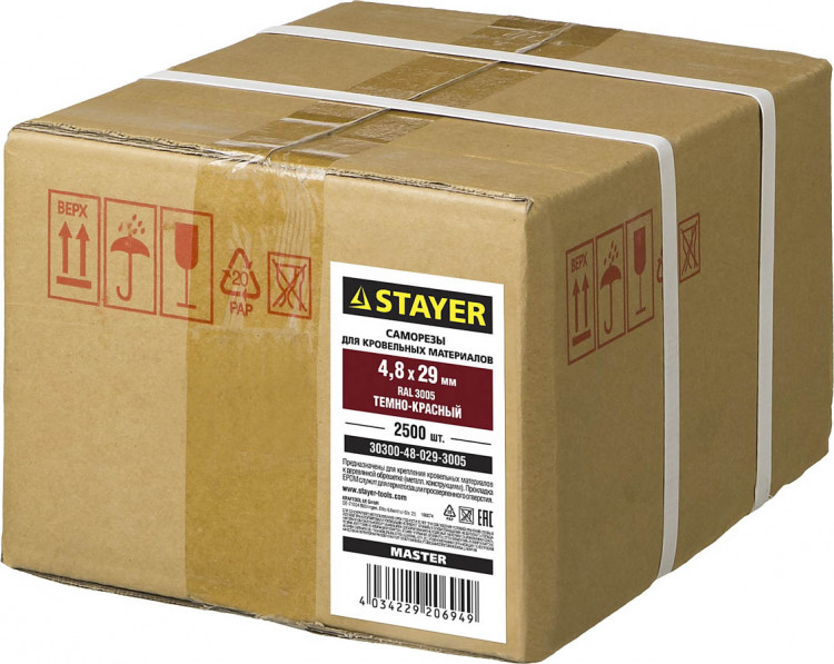 Саморезы кровельные STAYER 30300-48-029-3005